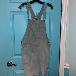 WILD FABLE CORDUROY OVERALL DRESS